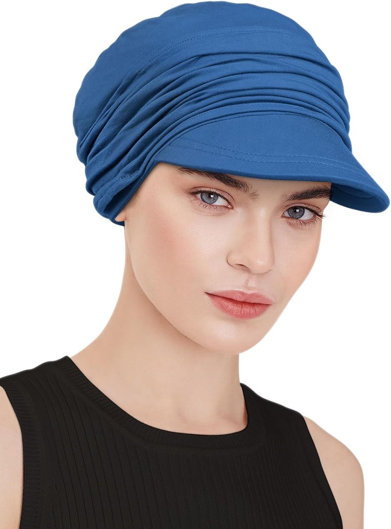 Awefeel Chemo Headwear Viscose Newsboy Cap for Women Fall and Winter Hats - Image 1
